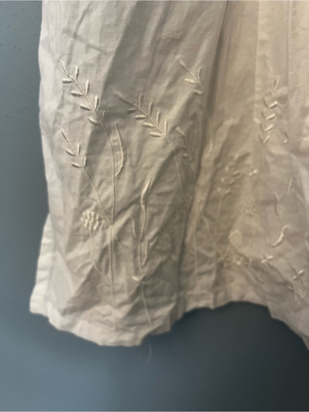 Vintage Basic Editions Sleeveless Button-Front Shirt - Picture 3 of 3